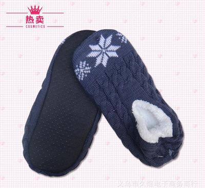 【專業(yè)品質(zhì)】 男款加厚絞花雪花地板襪 新品上市(圖)
