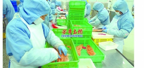 歐美需求激增，青島海產(chǎn)品加工企業(yè)全力以赴趕訂單